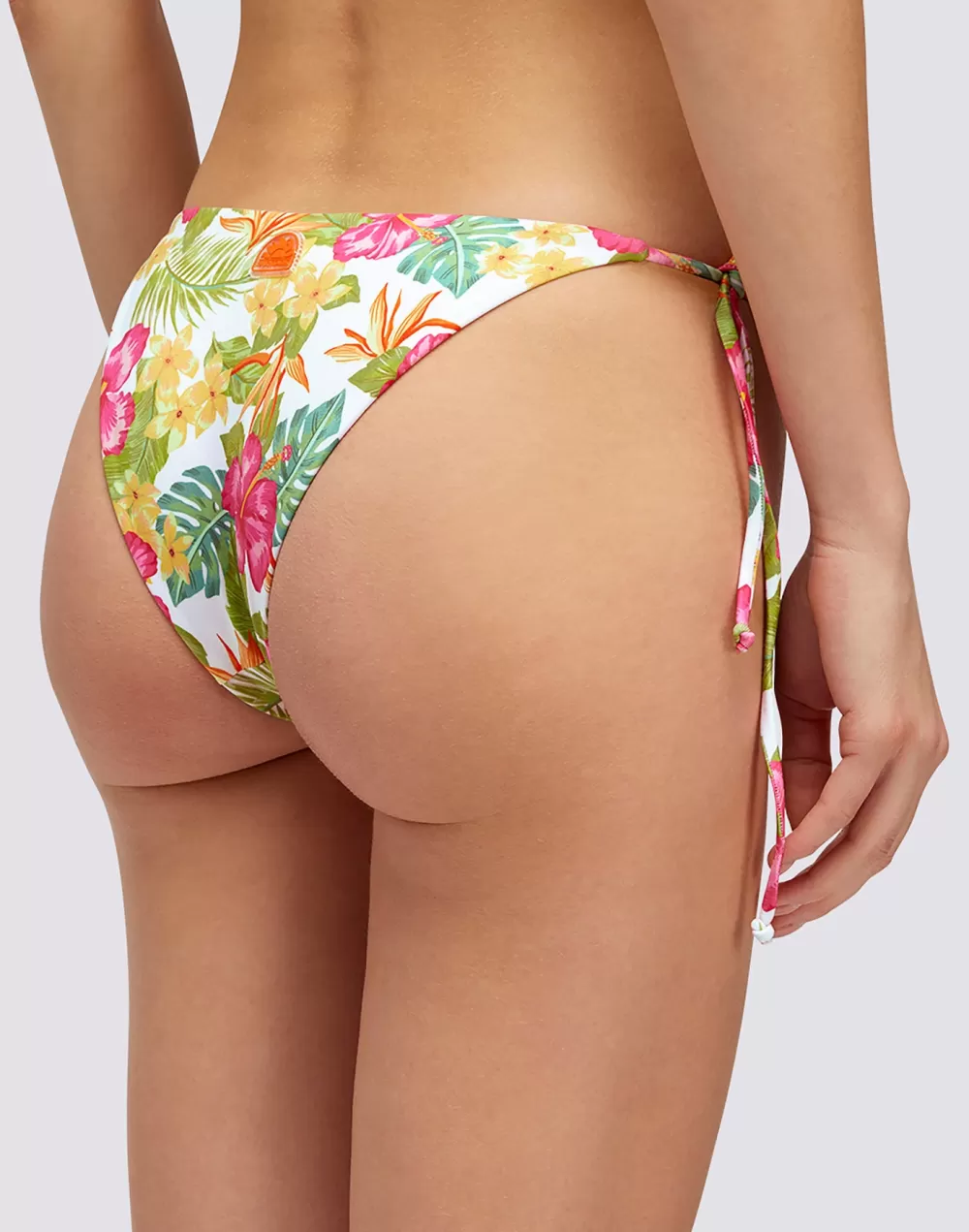 ANITA - SLIP CON FIANCHI REGOLABILI STAMPA TROPICANA*Sundek Hot