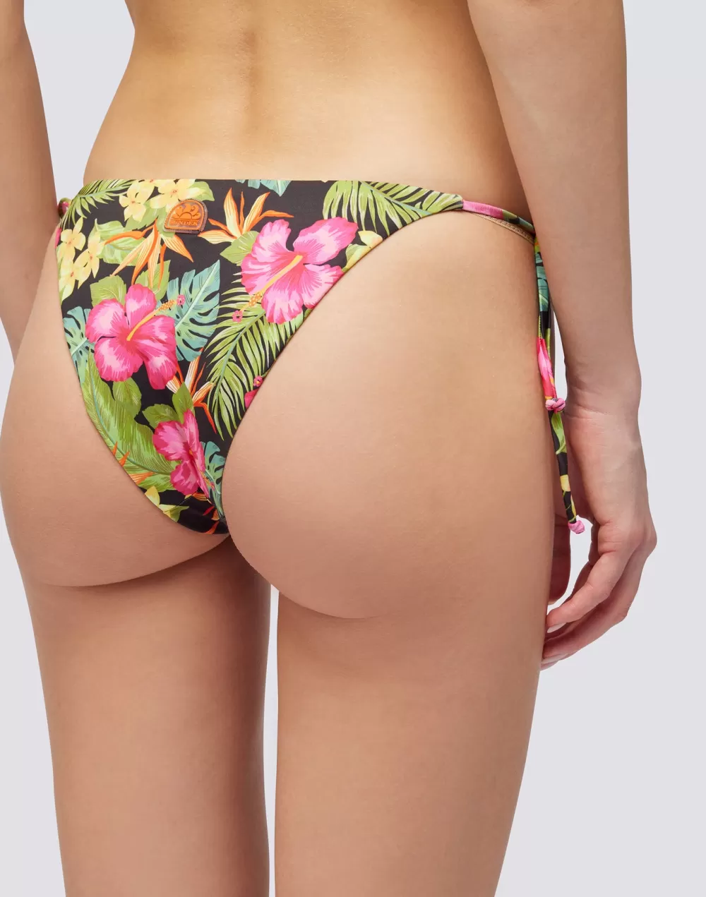 ANITA - SLIP CON FIANCHI REGOLABILI STAMPA TROPICANA*Sundek Fashion