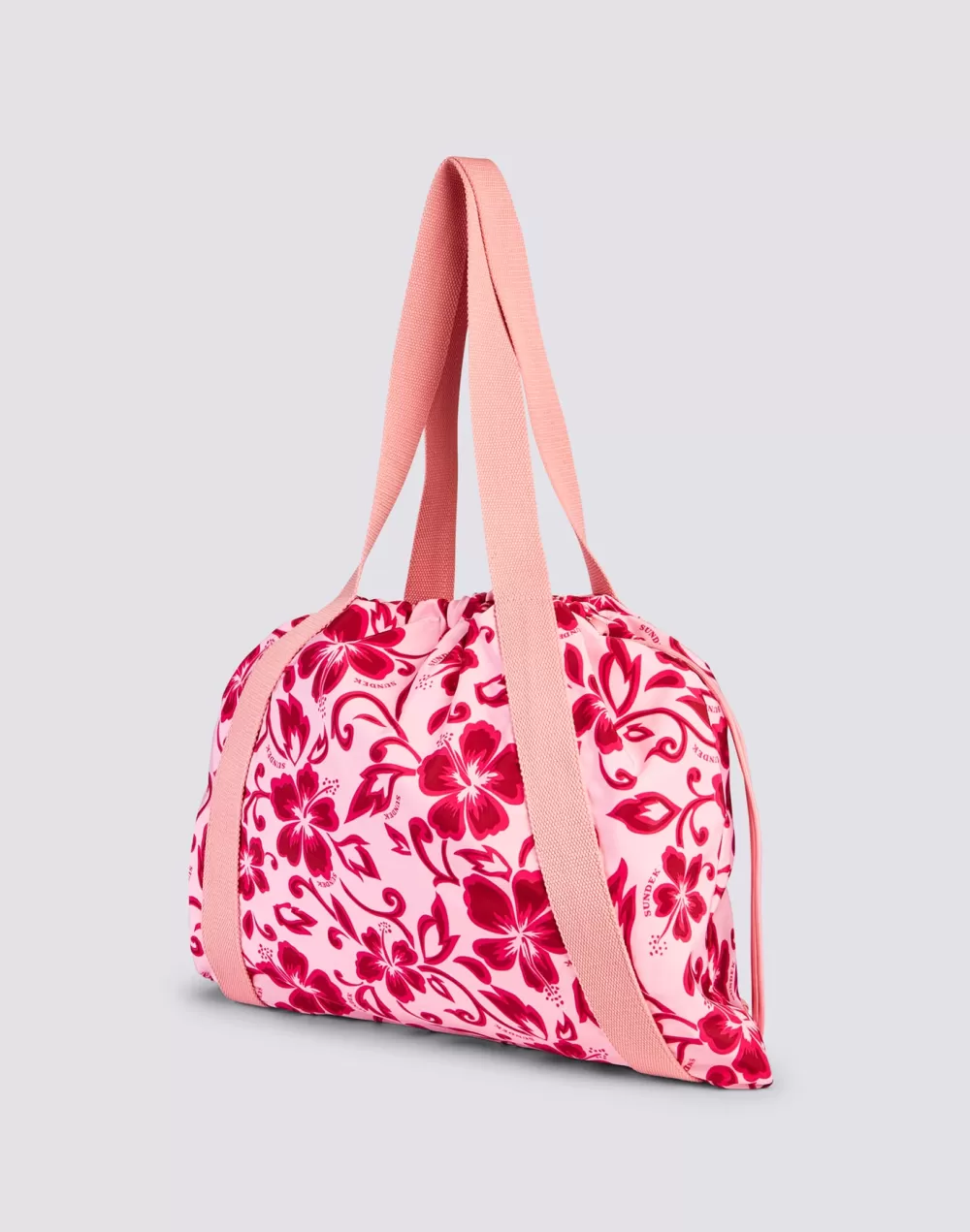 AVA - BORSA IN NYLON CON MANICI E STRINGHE*Sundek Best