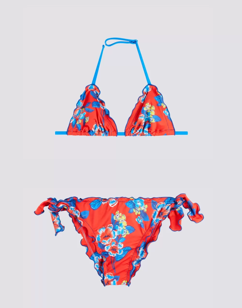 BIKINI BAMBINA CON STAMPA FLOREALE HIBI PANSY*Sundek Clearance