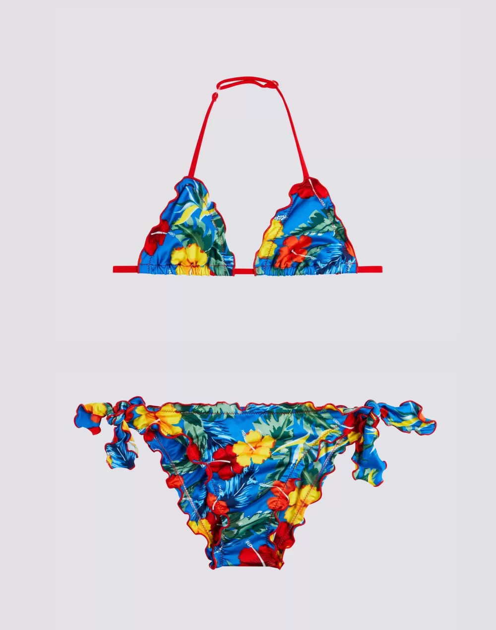 BIKINI BAMBINA CON STAMPA FLOREALE MASTERPIECE*Sundek Hot