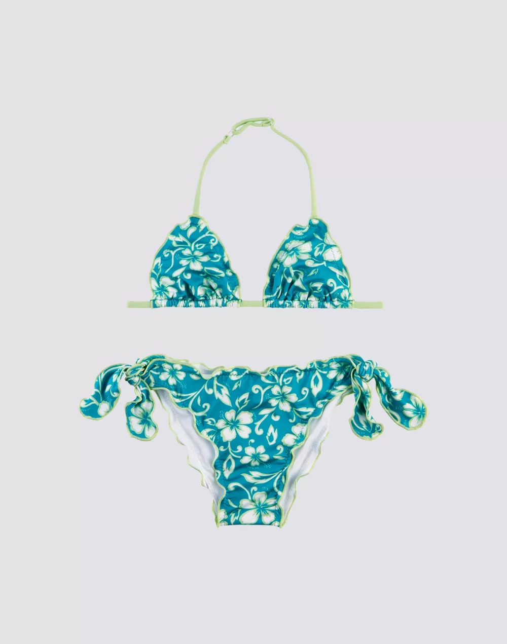 BIKINI BAMBINA CON STAMPA HIBISCUS SK23*Sundek Outlet