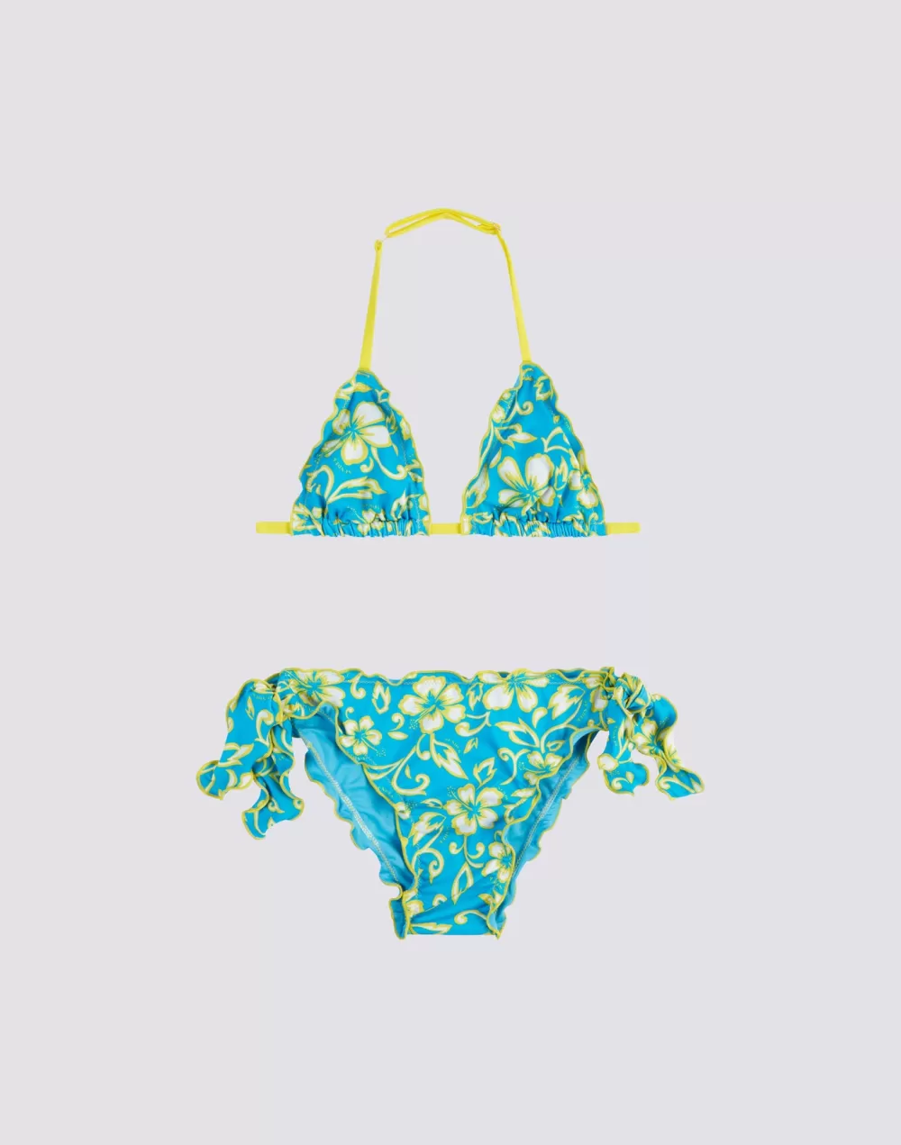 BIKINI BAMBINA CON STAMPA HIBISCUS SK23*Sundek Sale