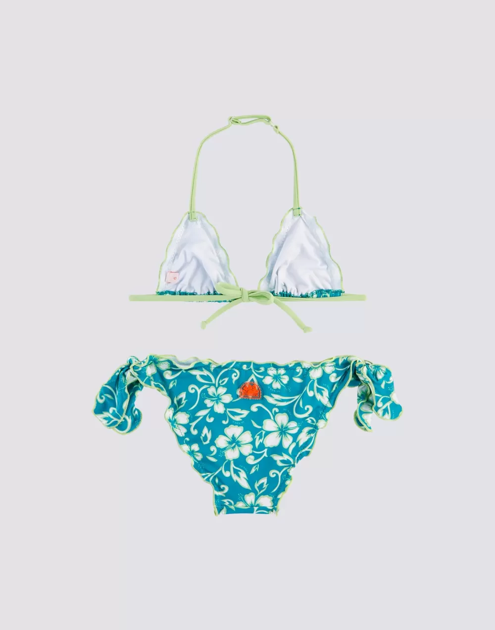 BIKINI BAMBINA CON STAMPA HIBISCUS SK23*Sundek Outlet