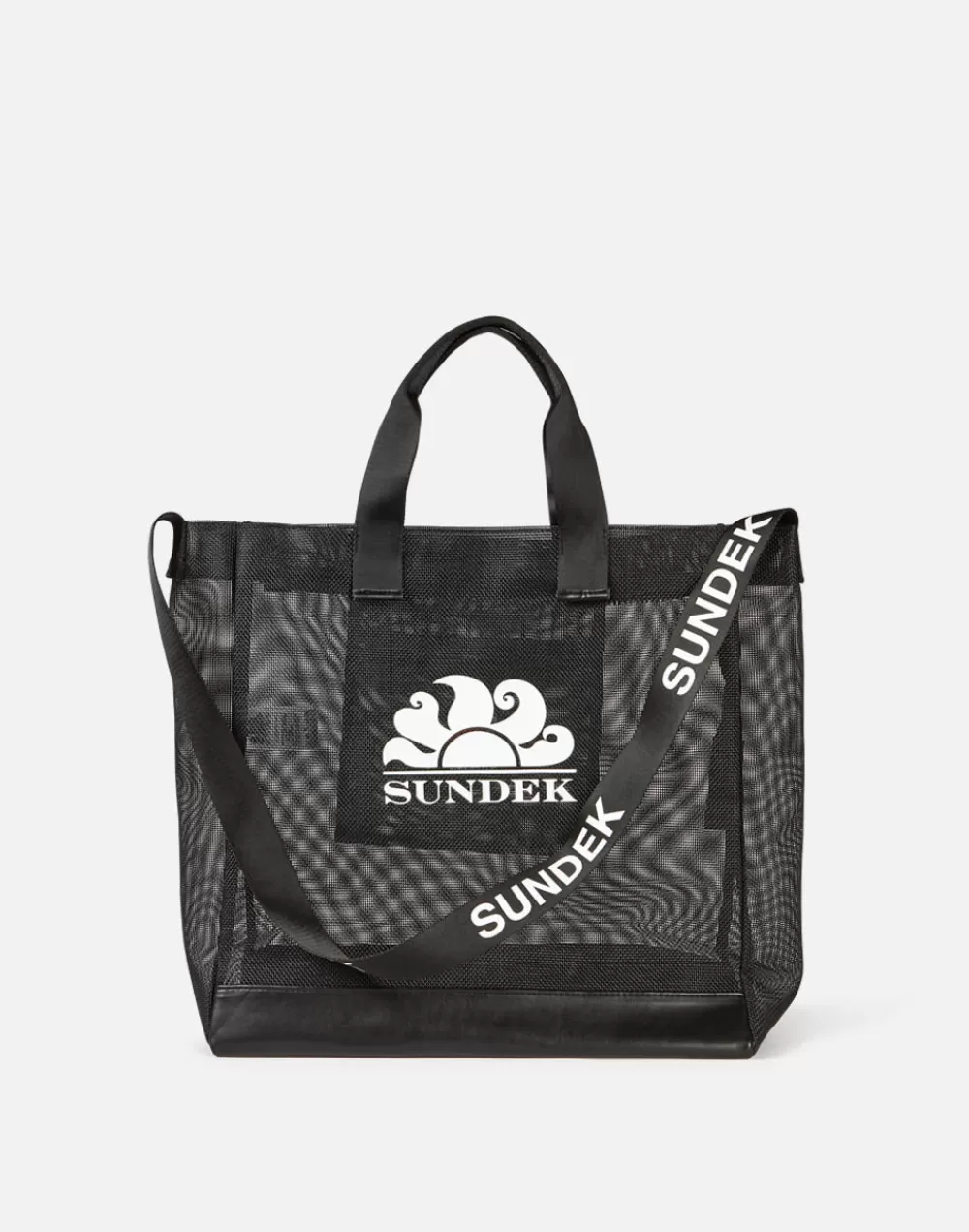 BORSA DA SPIAGGIA GRANDE IN MESH*Sundek Best Sale