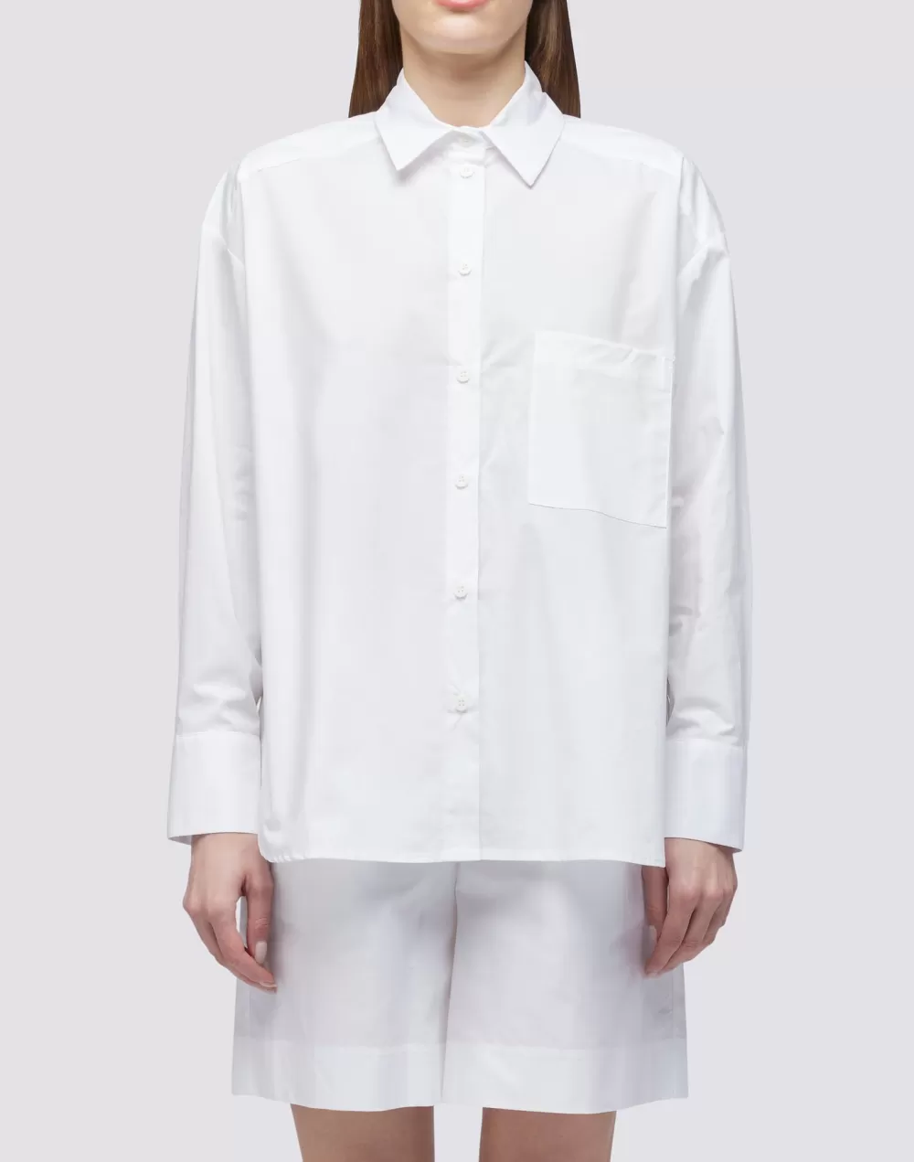 CAMICIA OVERSIZE IN POPELINE*Sundek Clearance