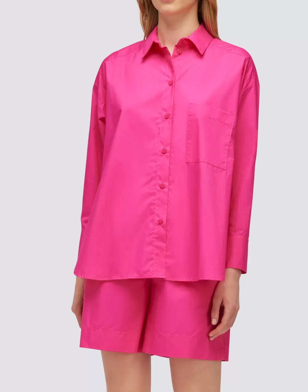 CAMICIA OVERSIZE IN POPELINE*Sundek Cheap