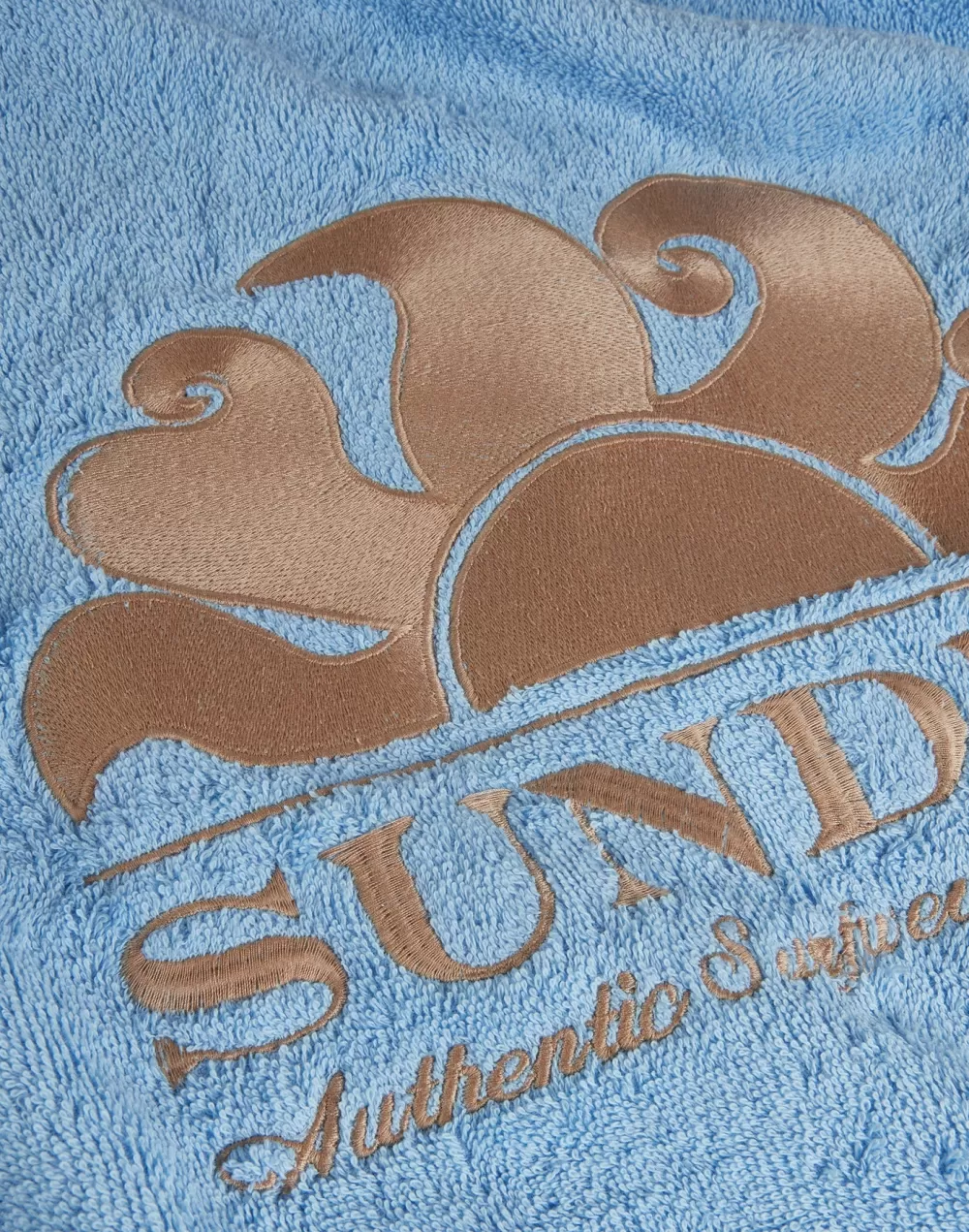 CLUB - TELO MARE IN SPUGNA CON LOGO RICAMATO*Sundek New