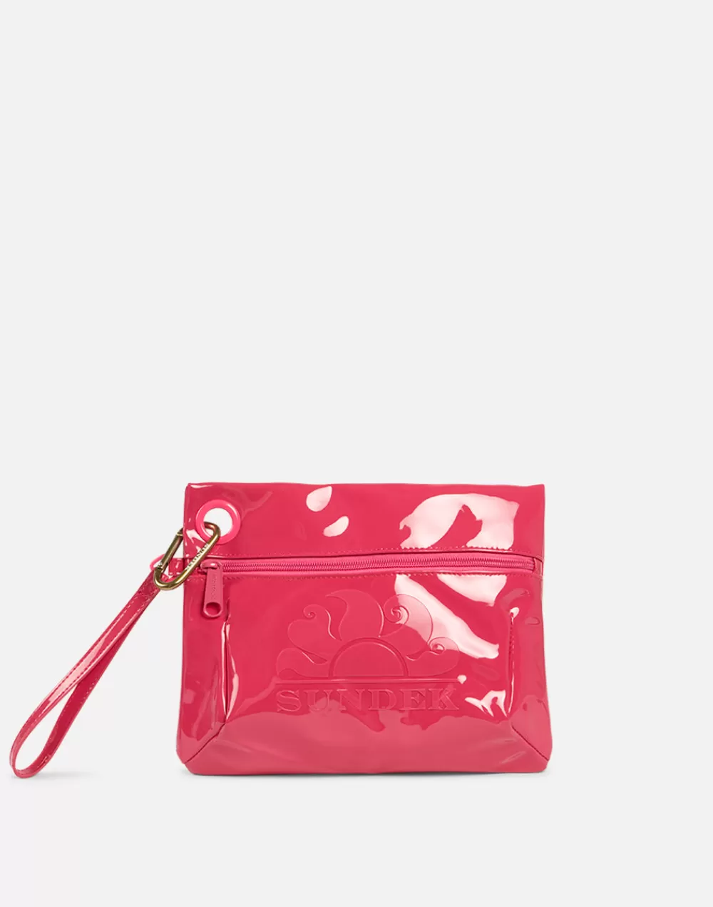 CLUTCH - POCHETTE CON MOSCHETTONE*Sundek Hot