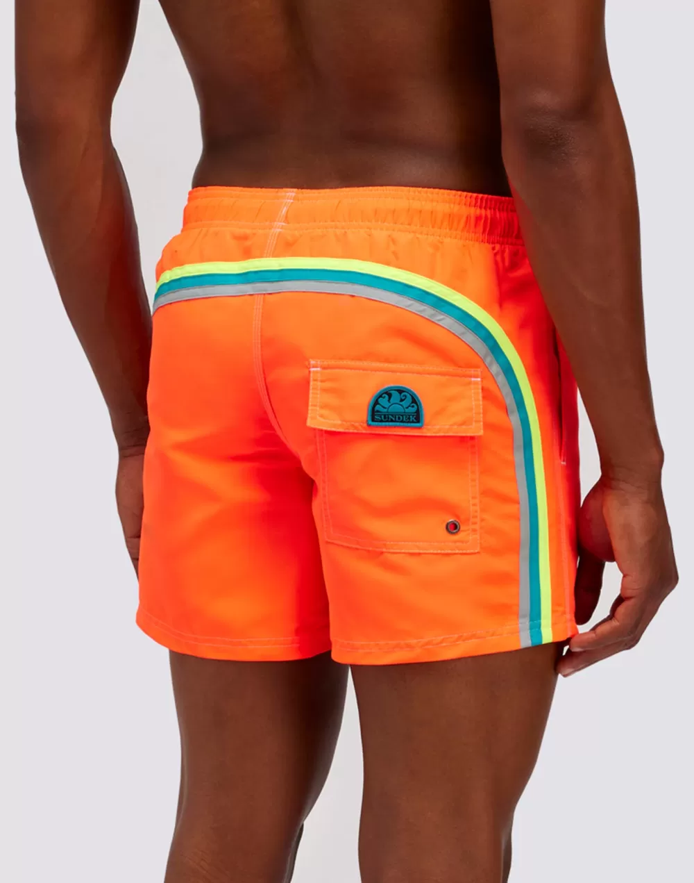 COSTUME DA BAGNO UOMO ARANCIO FLUO*Sundek Outlet