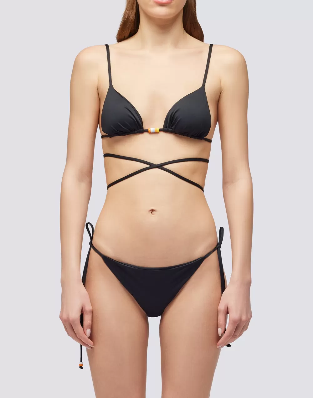 HALI - BIKINI CON TOP E SLIP A TRIANGOLO REGOLABILI*Sundek Clearance