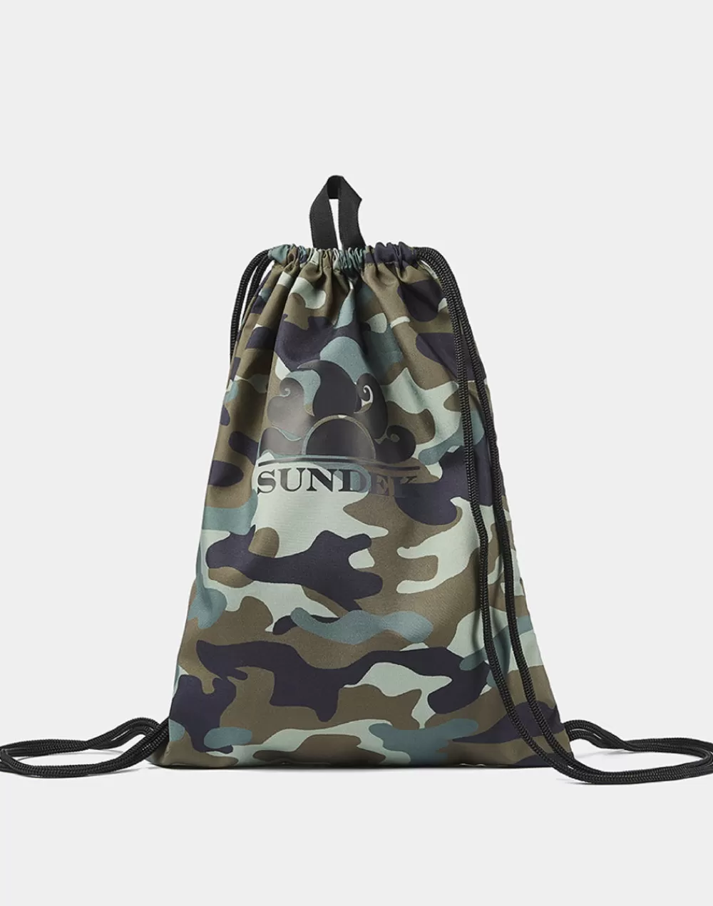 IRVINE - ZAINO SACCA IN NYLON A STAMPA CAMOUFLAGE*Sundek Cheap