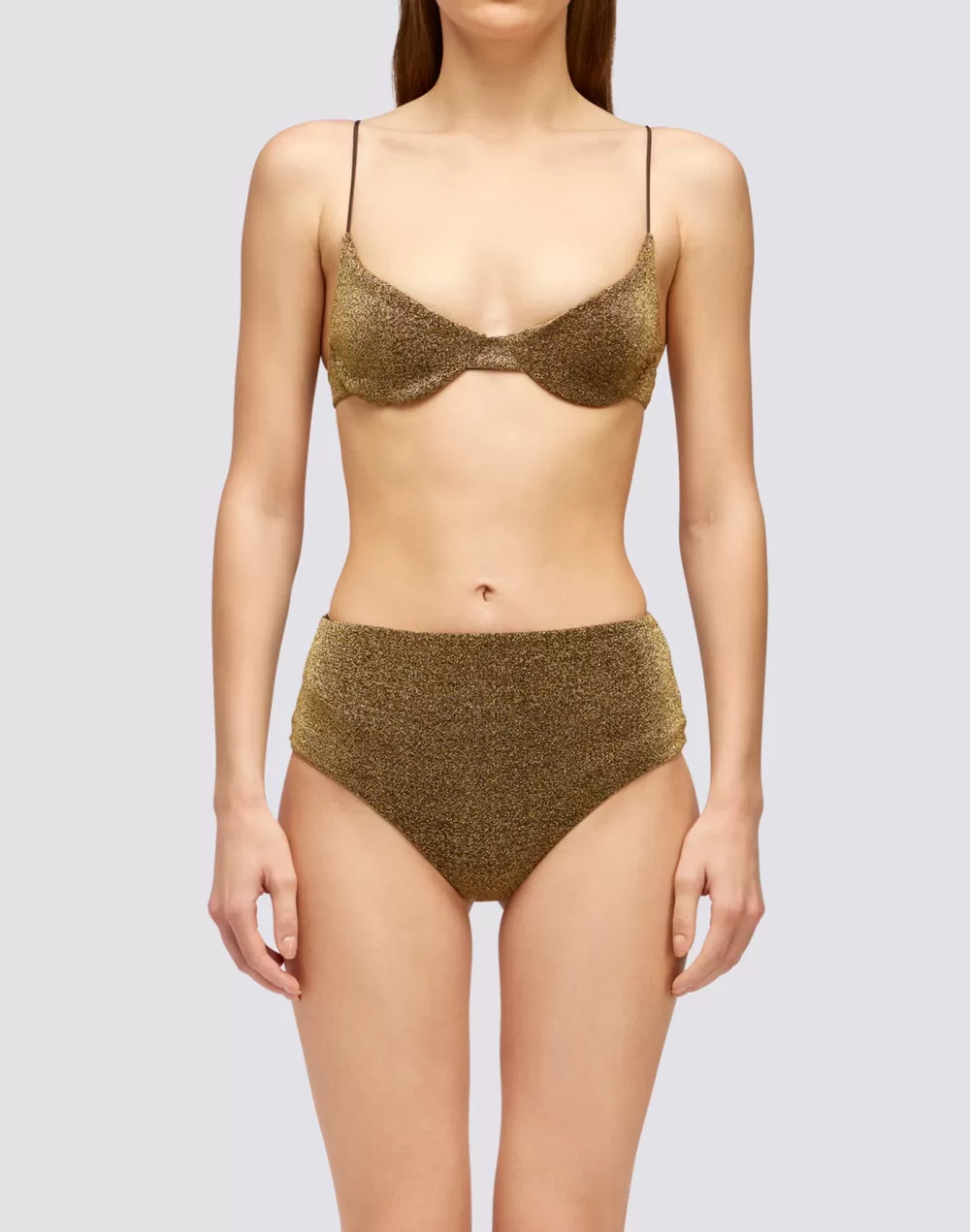 KEIRA - TOP BRALETTE IN LUREX*Sundek Fashion