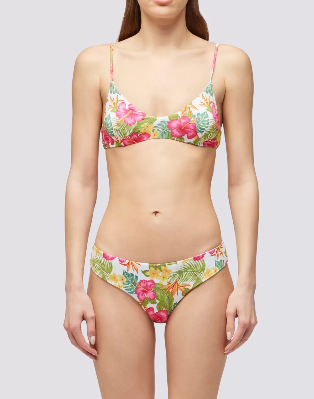 LAUDERDALE - TOP BRALETTE STAMPA TROPICANA*Sundek Online