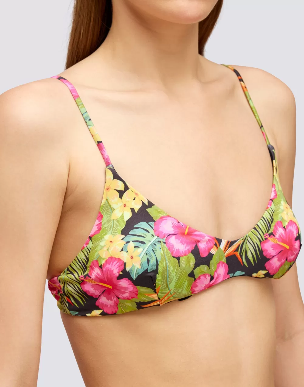 LAUDERDALE - TOP BRALETTE STAMPA TROPICANA*Sundek Cheap