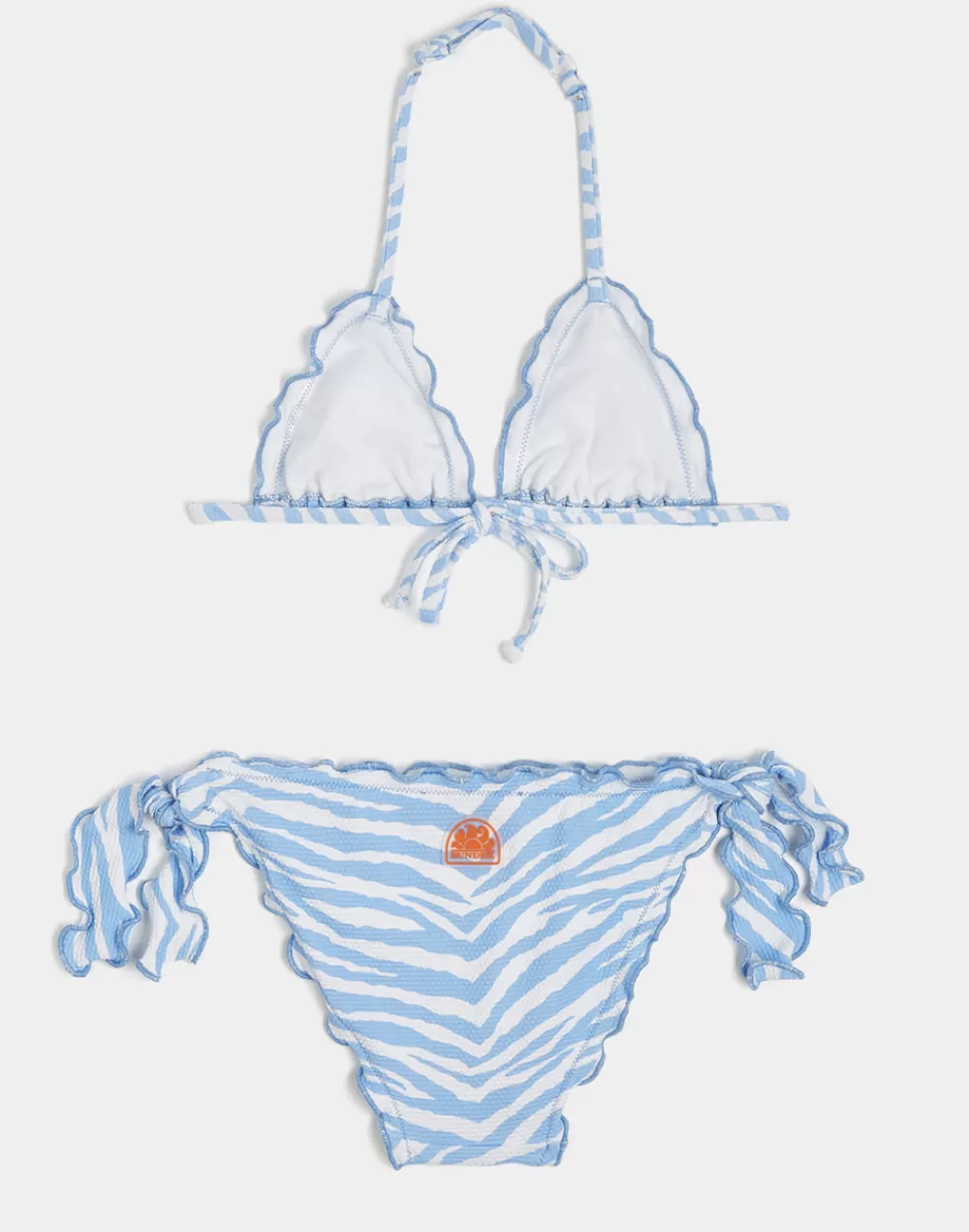 MINI BIKINI CON TOP E SLIP A BALZE REGOLABILI*Sundek Fashion