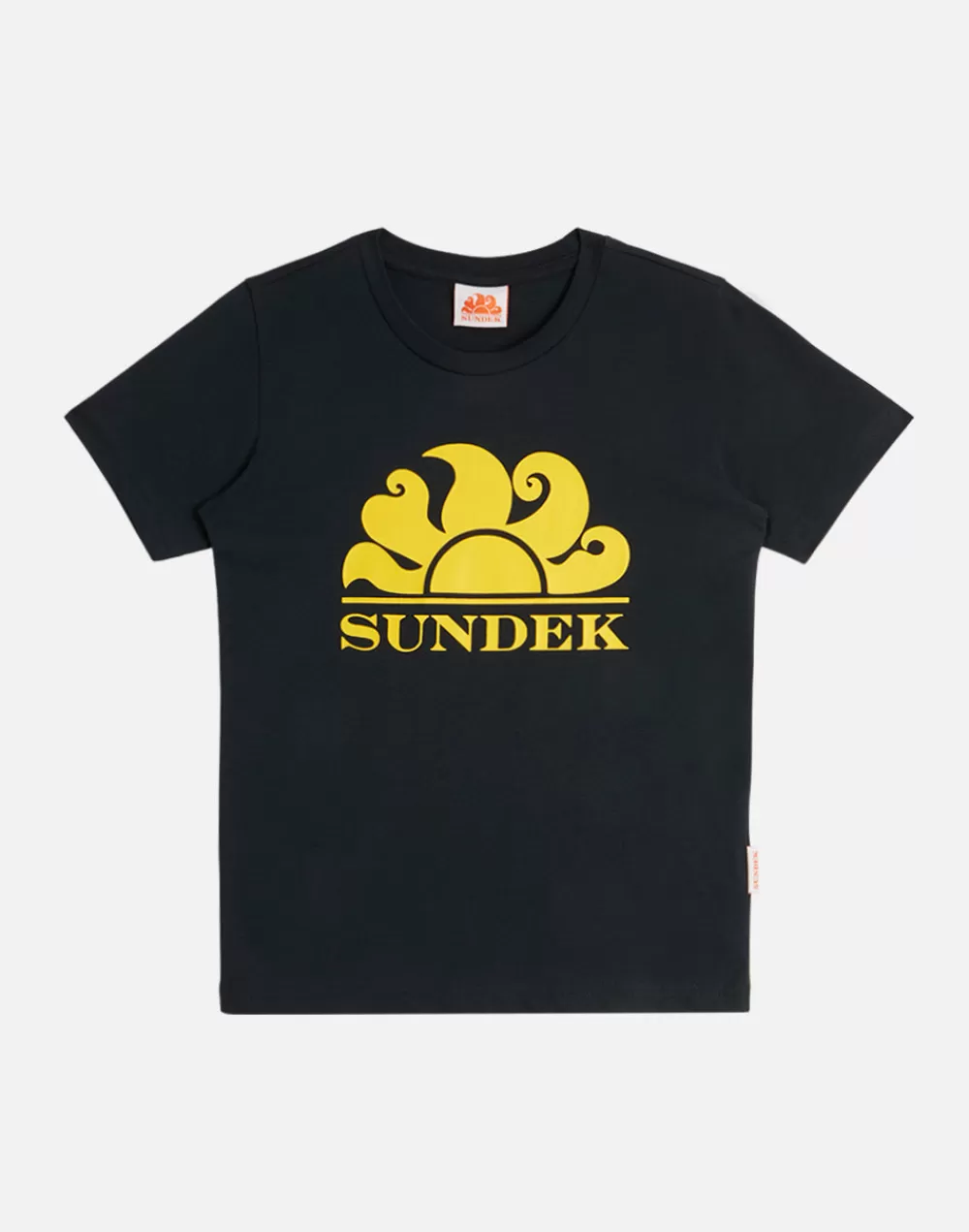 MINI NEW SIMEON LOGO T-SHIRT GIROCOLLO*Sundek Cheap