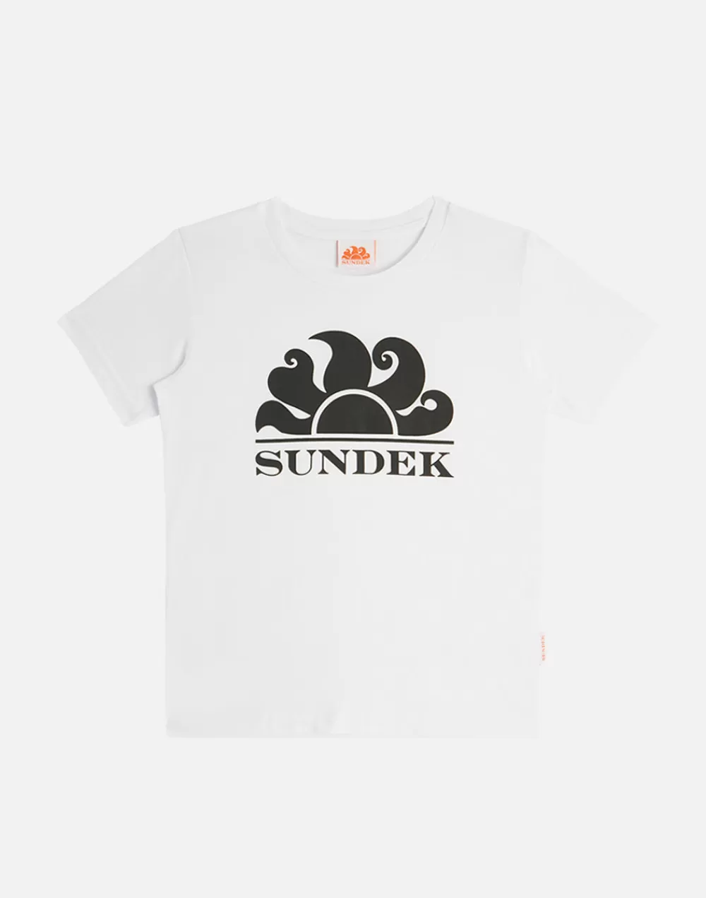 MINI NEW SIMEON LOGO T-SHIRT GIROCOLLO*Sundek Discount