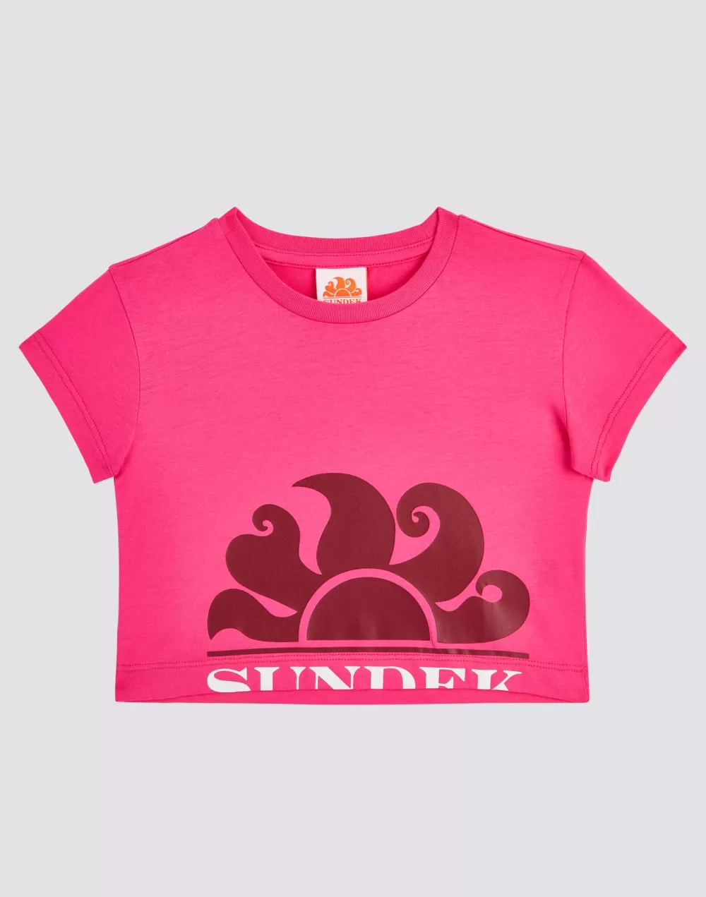 MINI T-SHIRT CROP*Sundek Cheap