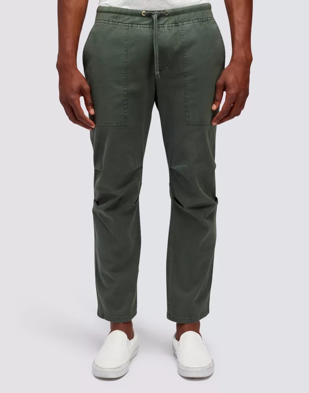 PANTALONI IN TWILL ELASTICIZZATI*Sundek Hot