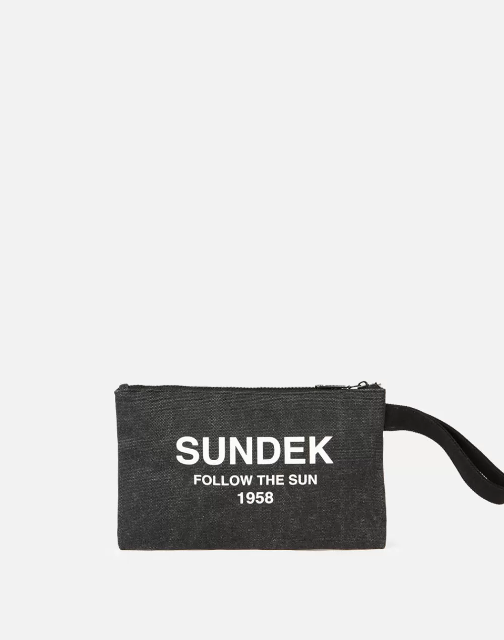 POCHETTE IN COTONE CANVAS STONE WASHED*Sundek New