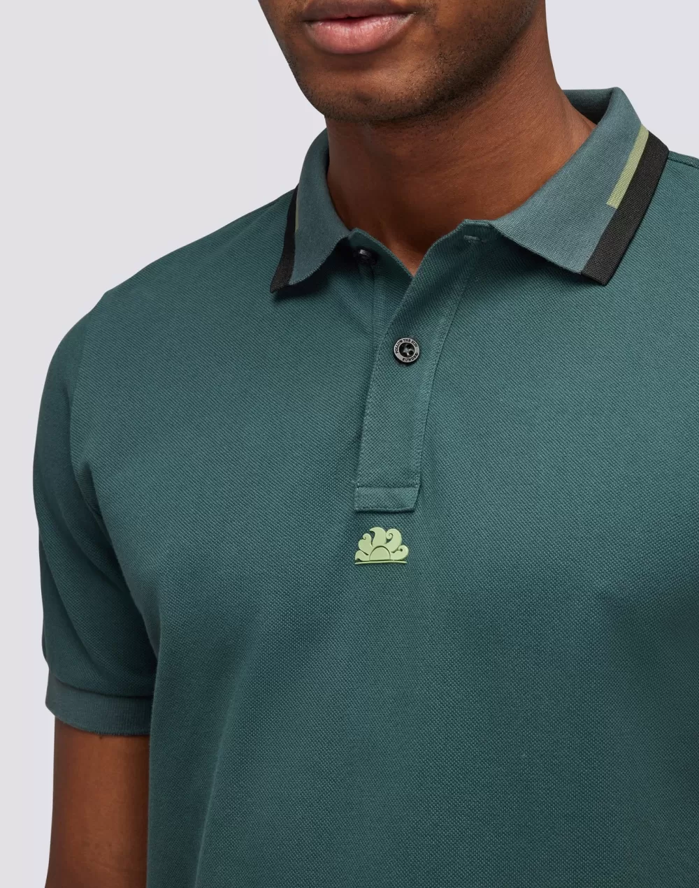 POLO IN COTONE PIQUET COMBINATO*Sundek Online