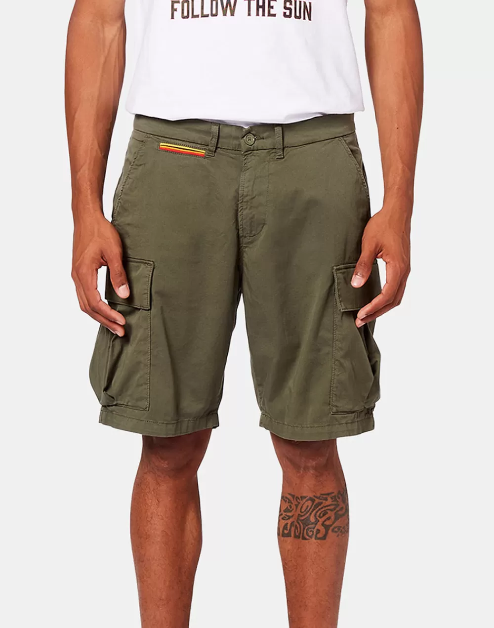 SHORTS CARGO IN COTONE STRETCH*Sundek Hot