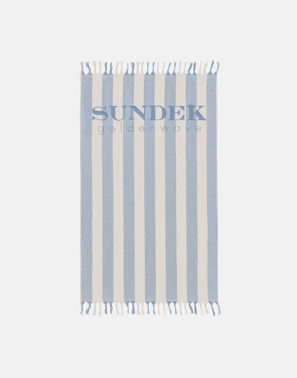 TELO MARE FOUTA JACQUARD A RIGHE CON LOGO*Sundek Sale