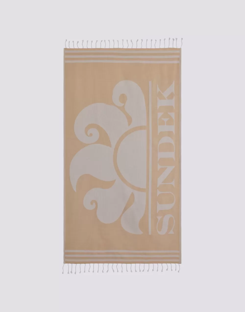 TELO MARE FOUTA JACQUARD CON LOGO*Sundek Outlet