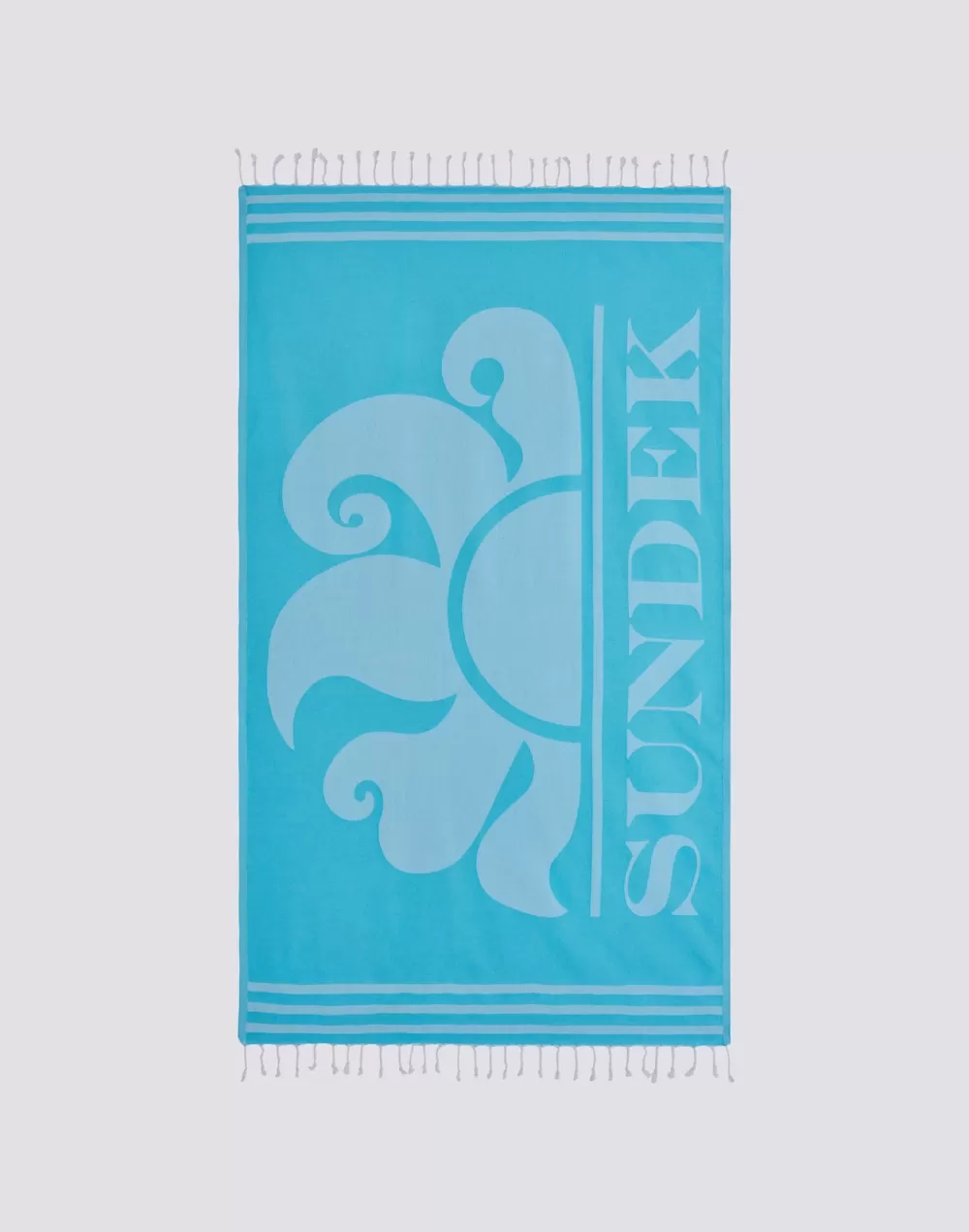 TELO MARE FOUTA JACQUARD CON LOGO*Sundek Discount