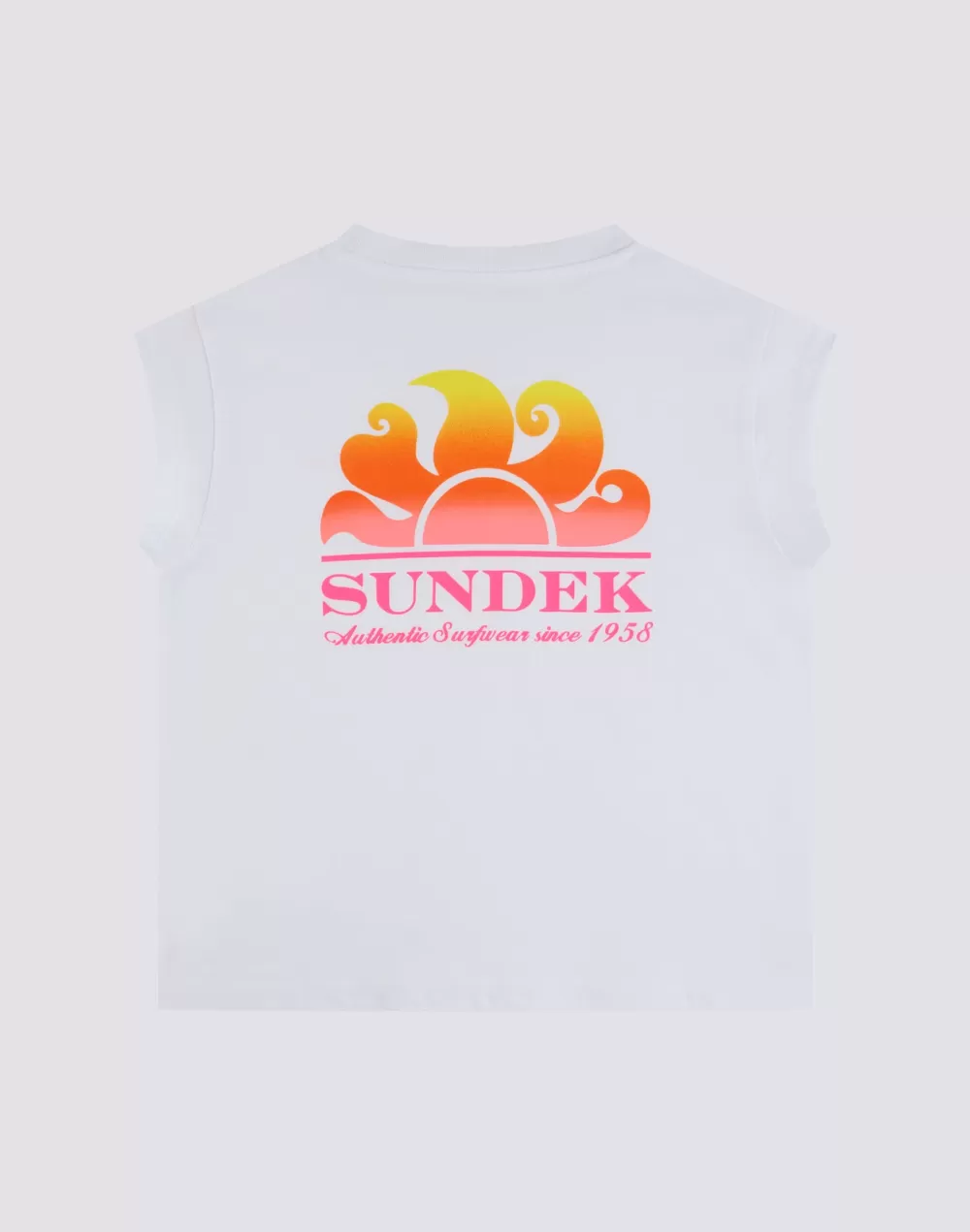 T-SHIRT CON LOGO DEGRADE'*Sundek Outlet