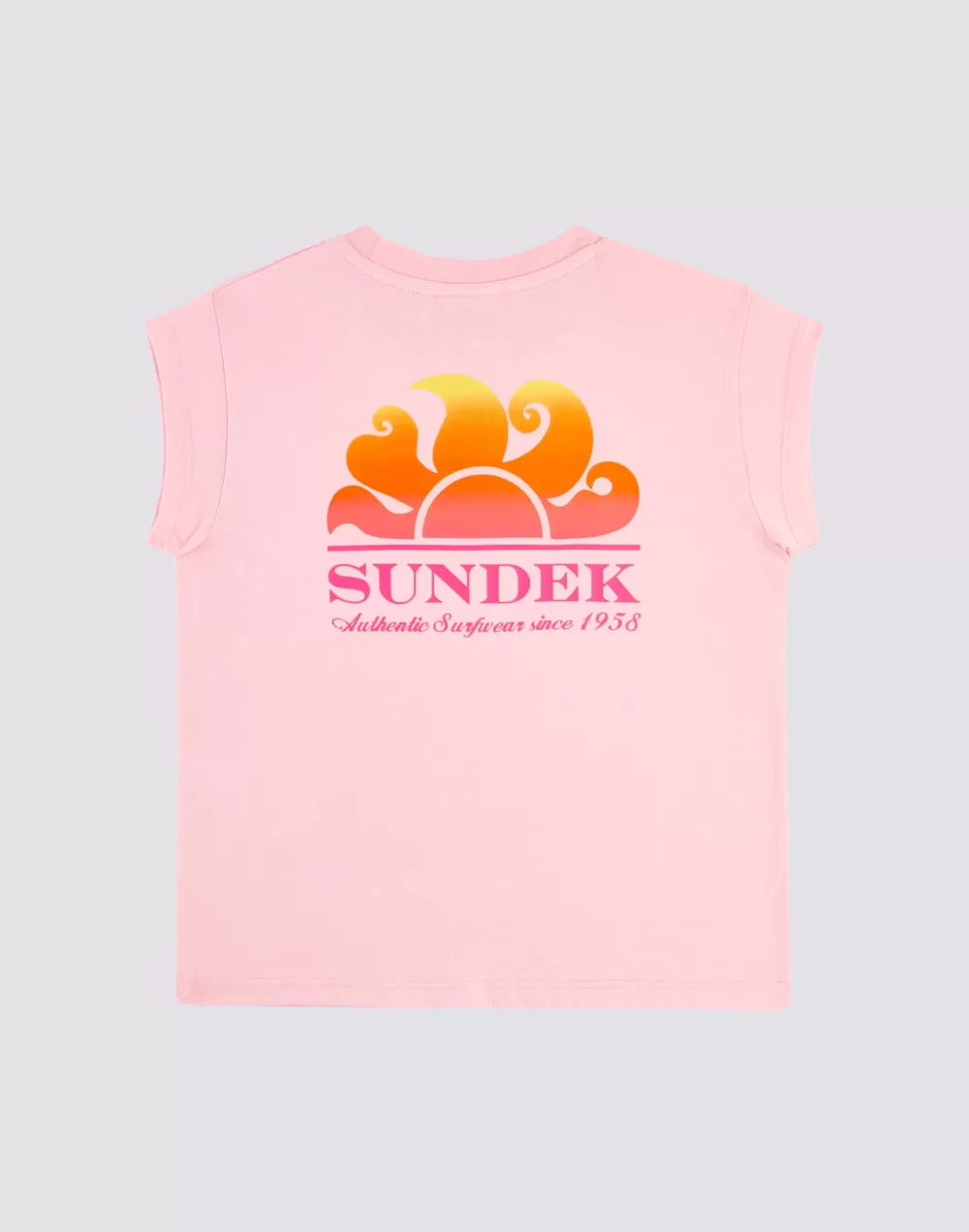 T-SHIRT CON LOGO DEGRADE'*Sundek Outlet