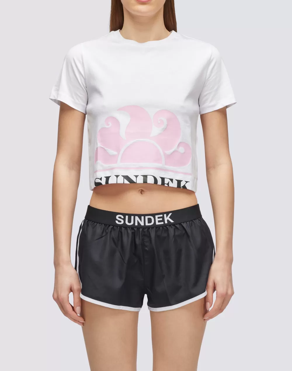 T-SHIRT CROP*Sundek Hot