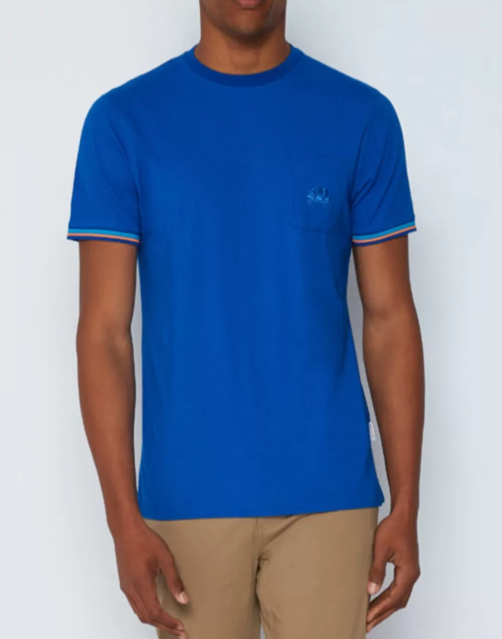 T-SHIRT FINN GIROCOLLO CON TASCHINO*Sundek Cheap