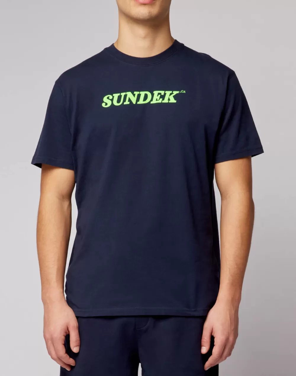 T-SHIRT GIROCOLLO CON LOGO*Sundek Discount