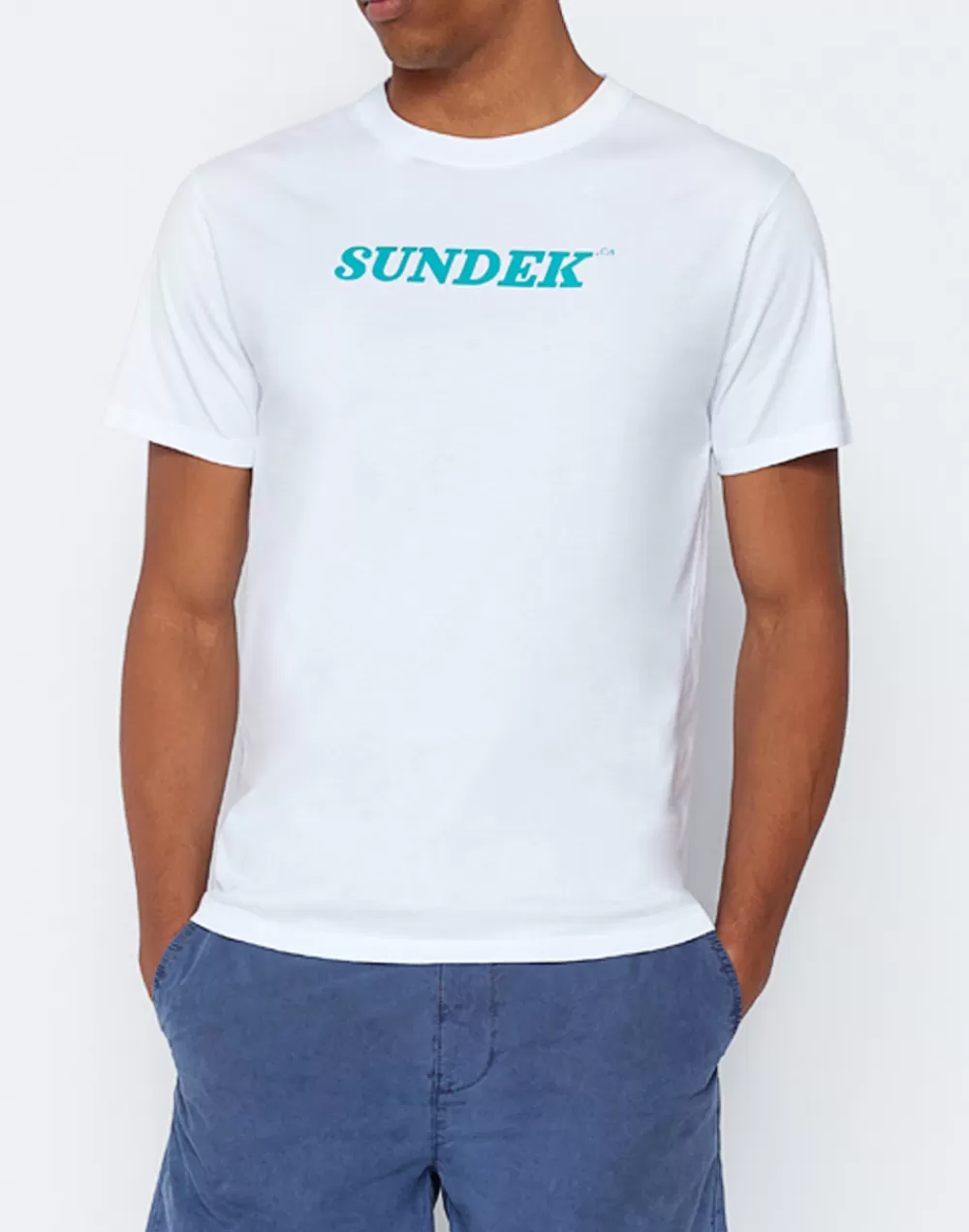 T-SHIRT GIROCOLLO CON LOGO*Sundek Outlet