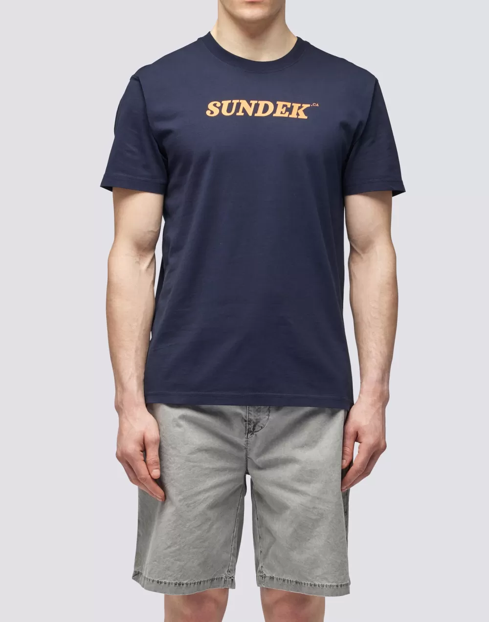 T-SHIRT GIROCOLLO CON LOGO*Sundek Shop