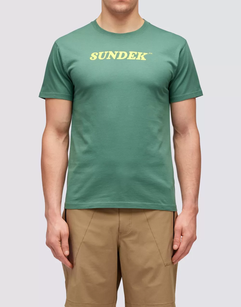 T-SHIRT GIROCOLLO CON LOGO*Sundek Shop