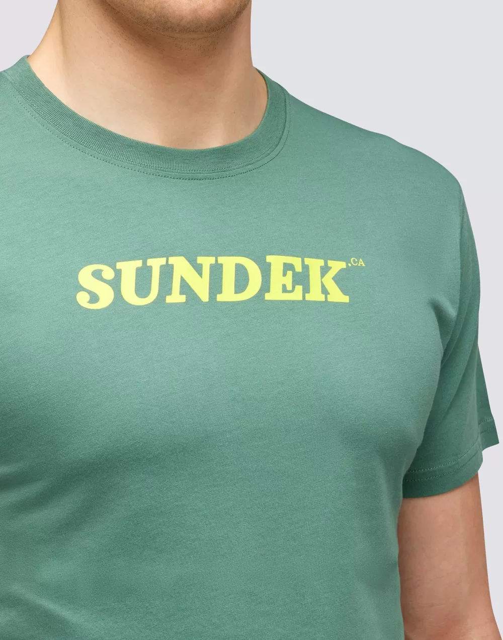 T-SHIRT GIROCOLLO CON LOGO*Sundek Shop