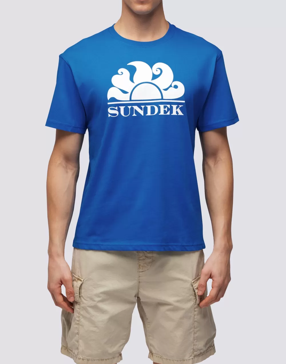 T-SHIRT GIROCOLLO CON STAMPA LOGO*Sundek Store