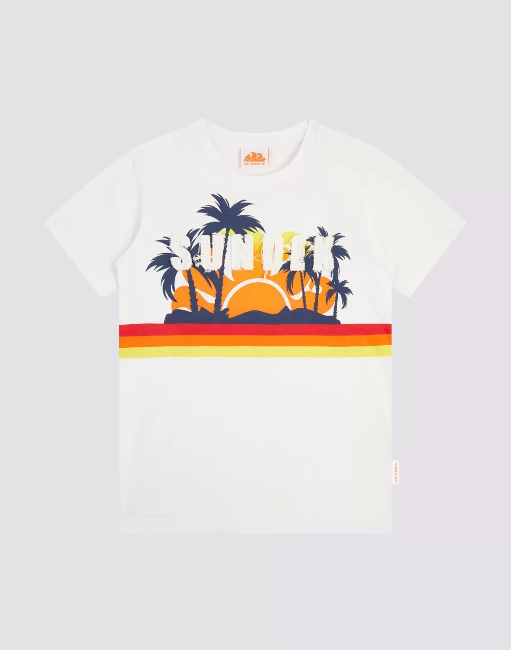 T-SHIRT MANICA CORTA STAMPA SUNSET*Sundek Cheap