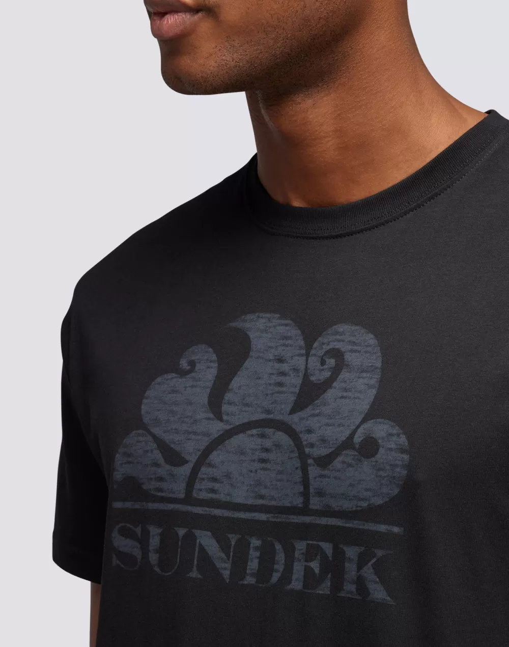 T-SHIRT MANICHE CORTE CON LOGO*Sundek Best