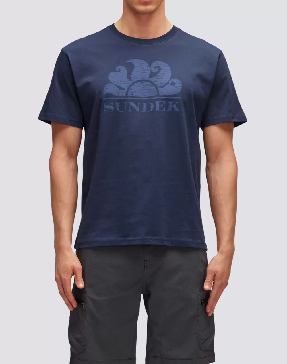 T-SHIRT MANICHE CORTE CON LOGO*Sundek Best Sale