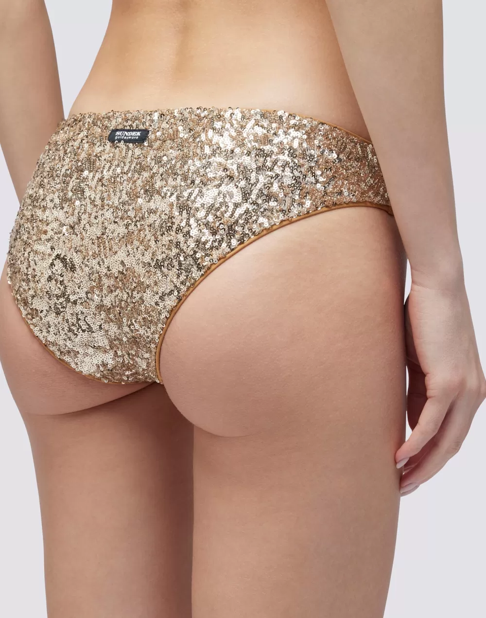 VEGA - SLIP CULOTTE CON PAILLETTES*Sundek Outlet